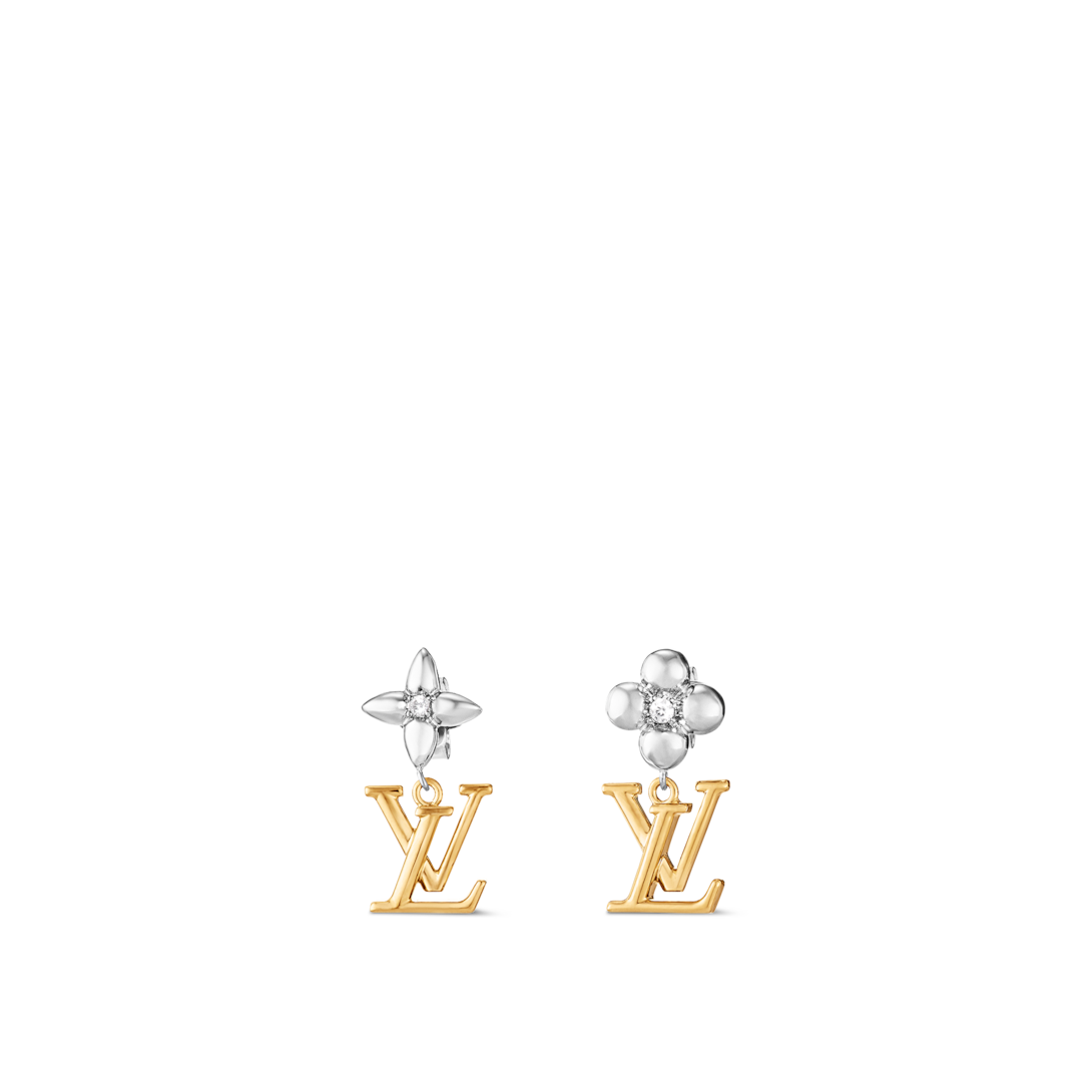 Louis vuitton hot sale diamond earrings